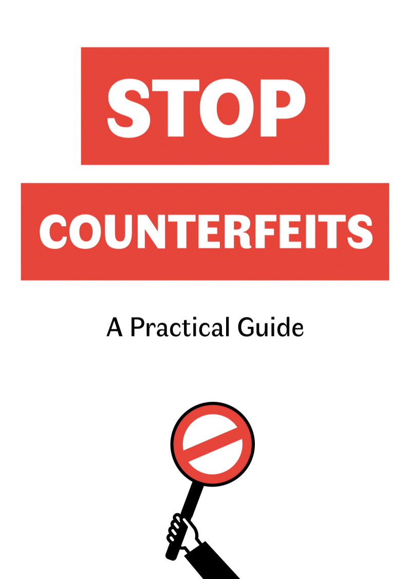 Stop Counterfeits: A Practical Guide book cover